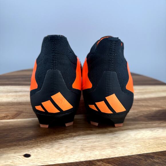 Adidas Predator Accuracy+ FG Men\'s Size 7 Orange Black Soccer Cleats GW4560 New main image 7